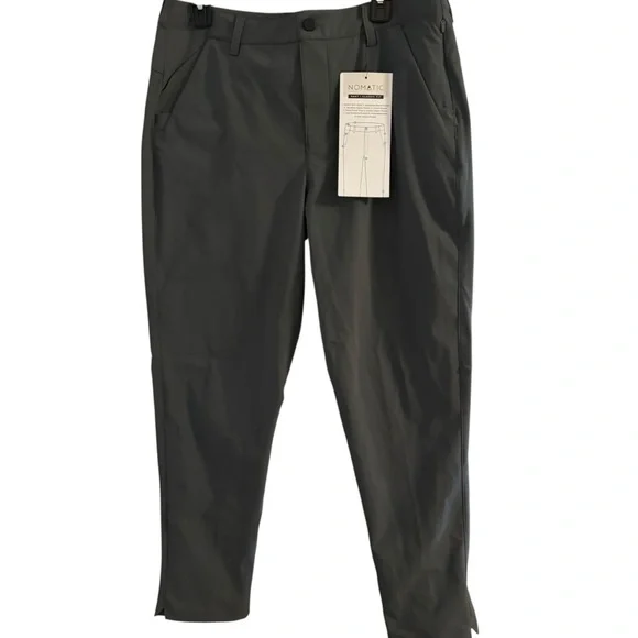 Nomatic outset pant classic fit gray 34 X 32 NEW - Picture 7 of 11